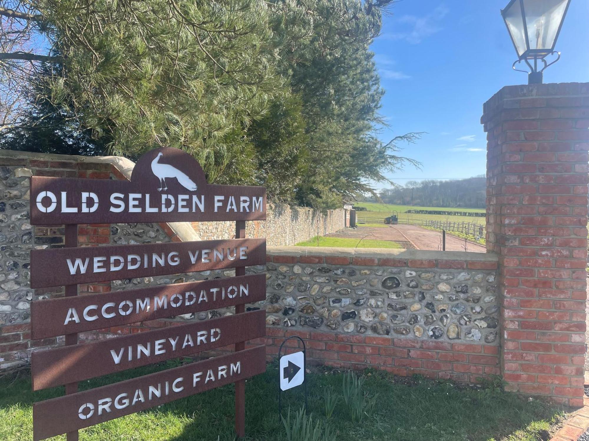 Old Selden Farm B&B Clapham  Exteriör bild